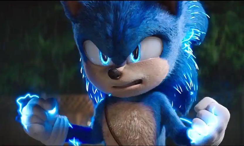 Ben Schwartz in "Sonic the Hedgehog 2"