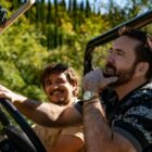 Nicolas Cage (right) and Pedro Pascal in The Unbearable Weight of Massive Talent