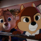 Andy Samberg and John Mulaney in "Chip 'n' Dale: Rescue Rangers."
