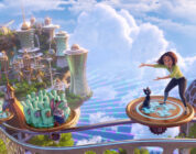 Bob (voiced by Simon Pegg) and Sam Greenfield (voiced by Eva Noblezada) in “Luck.”