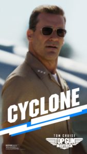 Jon Hamm as "Cyclone."