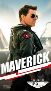 Tom Cruise as "Maverick."