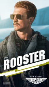 Miles Teller as "Rooster."