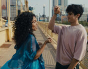 Eva Reign stars as Kelsa and Abubakr Ali as Khal in Billy Porter’s directorial debut Anything's Possible An Orion Pictures Release. Photo credit: Courtesy of ORION PICTURES © 2022 Orion Releasing LLC. All Rights Reserved.