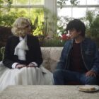 Gwendoline Christie and Asa Butterfield in "Flux Gourmet"