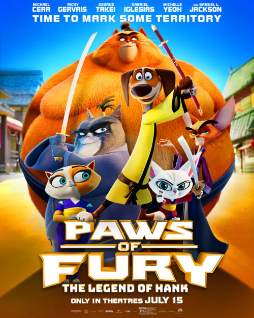 "Paws of Fury: The Legend of Hank" poster
