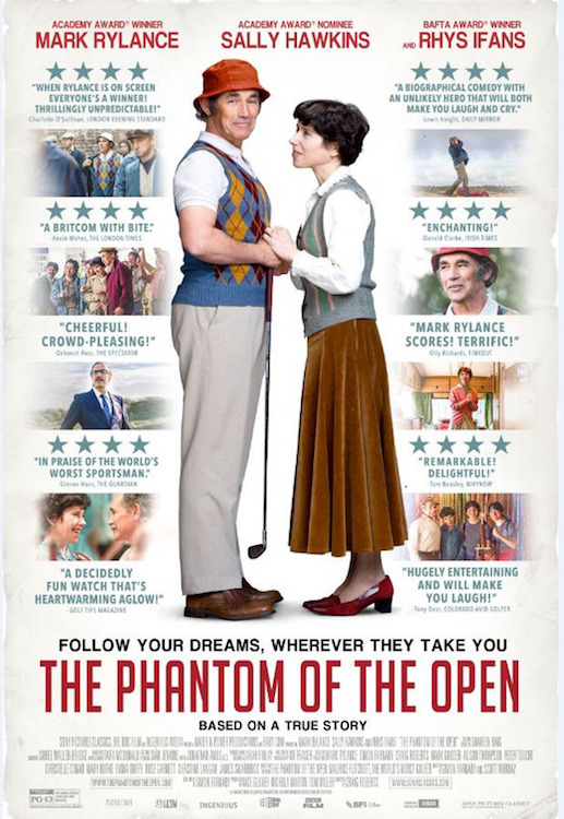 "The Phantom of the Open" poster