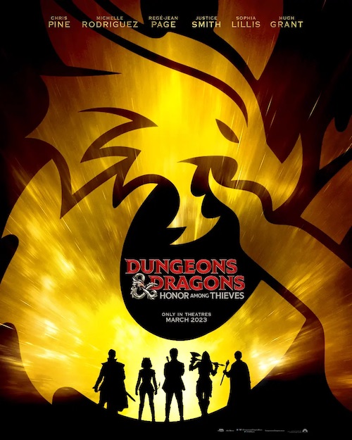 "Dungeons & Dragons: Honor Among Thieves" poster