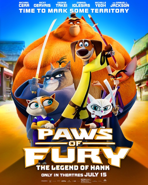 “Paws of Fury: The Legend of Hank” poster