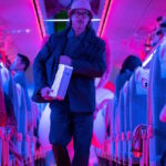 Brad Pitt in "Bullet Train."