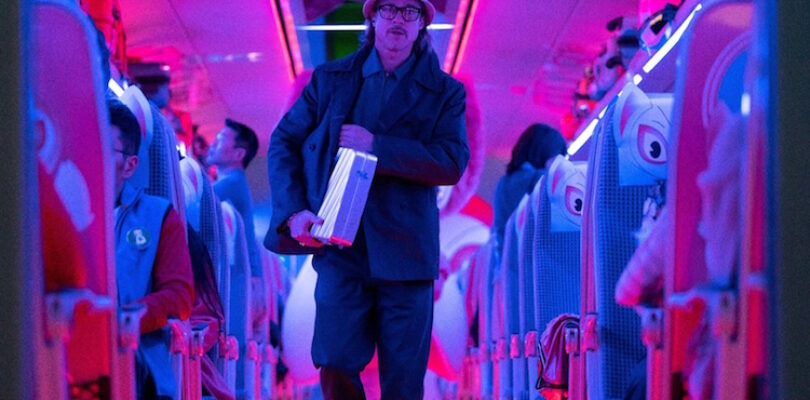 Brad Pitt in "Bullet Train."