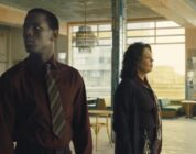 Olivia Colman and Micheal Ward in "Empire of Light"