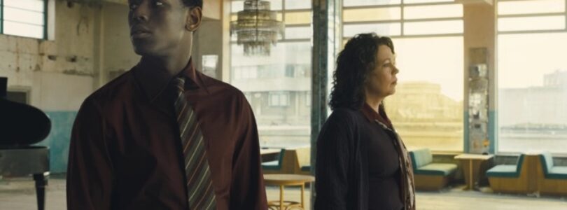 Olivia Colman and Micheal Ward in "Empire of Light"