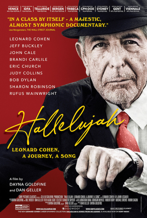 "Hallelujah: Leonard Cohen, a Journey, a Song" poster