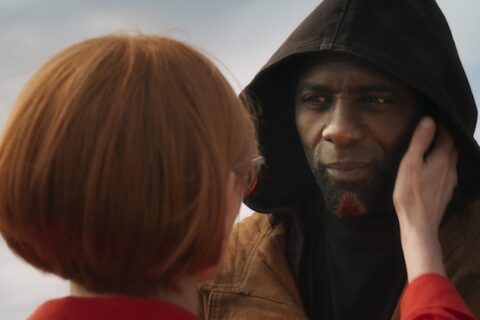 Idris Elba and Tilda Swinton in "Three Thousand Years of Longing"