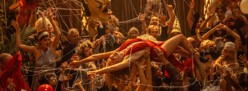 Margot Robbie plays Nellie LaRoy in BABYLON from Paramount Pictures. Photo credit: Scott Garfield.