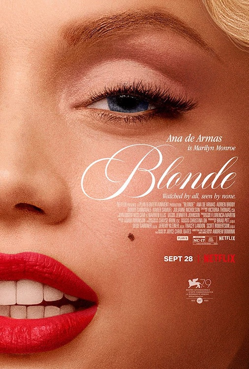 "Blonde" poster