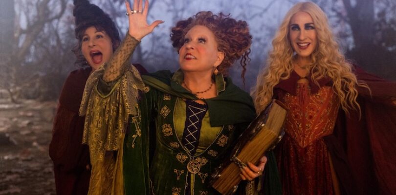 Kathy Najimy, Bette Midler, and Sarah Jessica Parker in "Hocus Pocus 2."