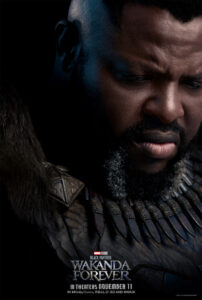 Winston Duke in "Black Panther: Wakanda Forever."