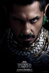 Tenoch Huerta in "Black Panther: Wakanda Forever."