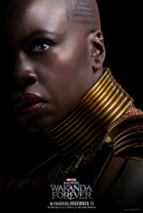 Danai Gurira in "Black Panther: Wakanda Forever."
