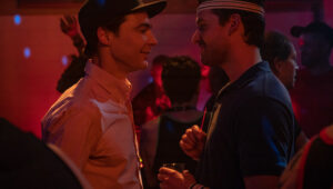 Jim Parsons and Ben Aldridge in "Spoiler Alert"