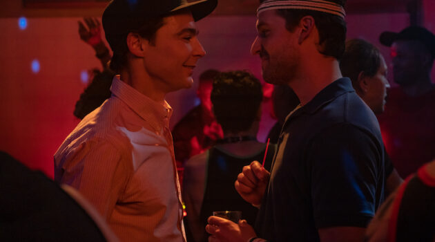 Jim Parsons and Ben Aldridge in "Spoiler Alert"