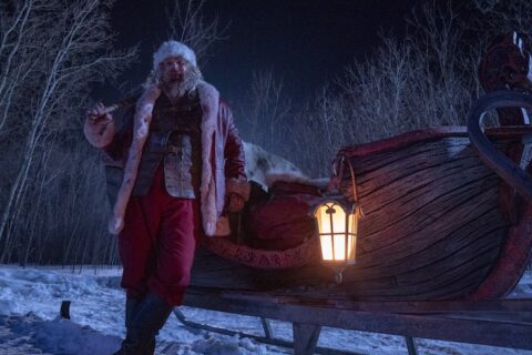 David Harbour in "Violent Night"