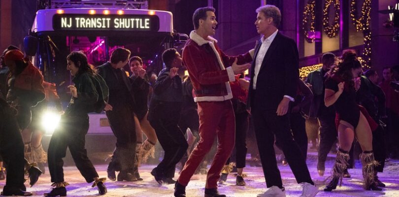 Will Ferrell and Ryan Reynolds in "Spirited."