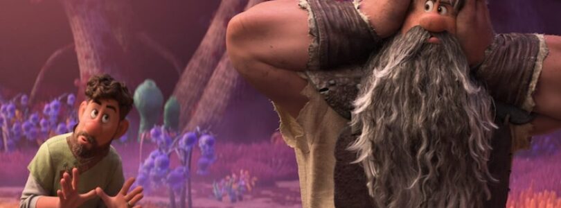 Dennis Quaid and Jake Gyllenhaal in "Strange World"