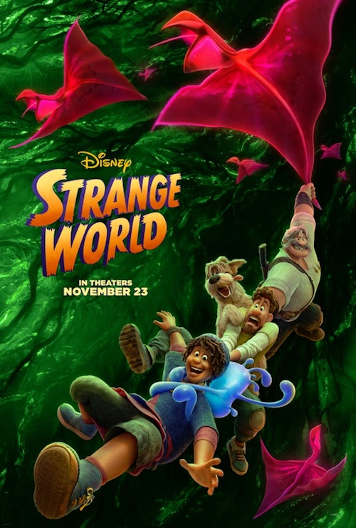"Strange World" poster