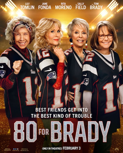 "80 for Brady" poster