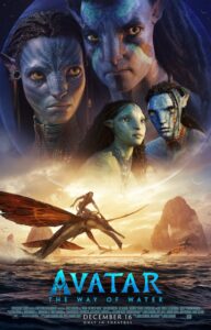 "Avatar: The Way of Water" poster