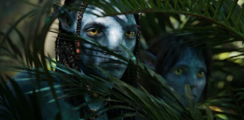 Sigourney Weaver and Britain Dalton in "Avatar: The Way of Water"