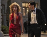 Margot Robbie and Diego Calva in "Babylon"