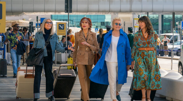 Diane Keaton (from left) stars as Diane, Jane Fonda as Vivian, Candice Bergen as Sharon, and Mary Steenburgen as Carol in "Book Club: The Next Chapter," a Focus Features release.
