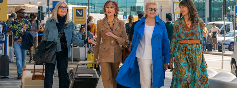 Diane Keaton (from left) stars as Diane, Jane Fonda as Vivian, Candice Bergen as Sharon, and Mary Steenburgen as Carol in "Book Club: The Next Chapter," a Focus Features release.