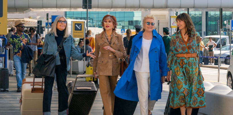 Diane Keaton (from left) stars as Diane, Jane Fonda as Vivian, Candice Bergen as Sharon, and Mary Steenburgen as Carol in "Book Club: The Next Chapter," a Focus Features release.
