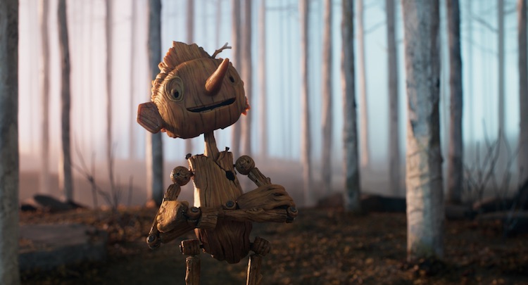 Gregory Mann in "Guillermo del Toro's Pinocchio"