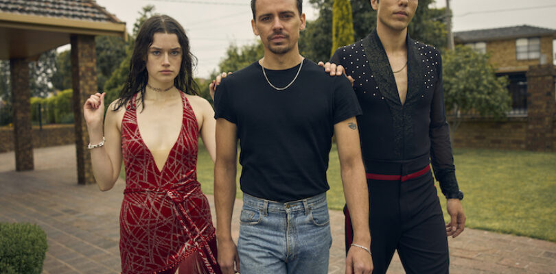 Hattie Hook (from left), Thom Green, and Elias Anton in "Of An Age."