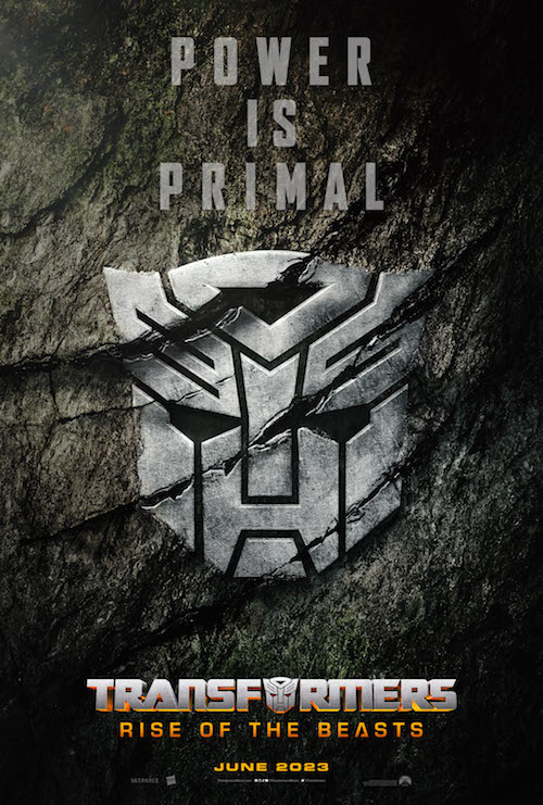 "Transformers: Rise of the Beasts" poster