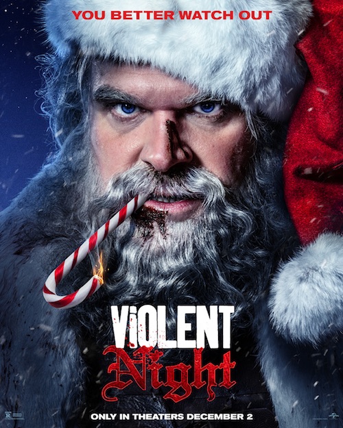 "Violent Night" poster