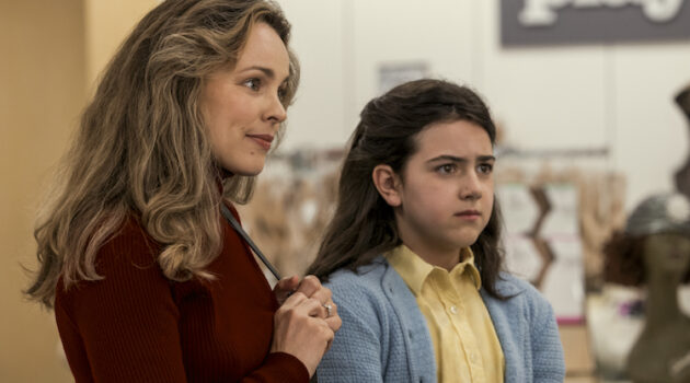 Rachel McAdams as Barbara Dimon and Abby Ryder Fortson as Margaret Simon in "Are You There God? It’s Me, Margaret"