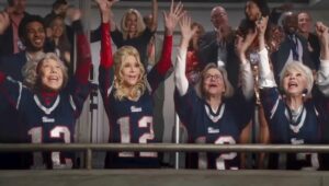 Lily Tomlin, Jane Fonda, Sally Field, and Rita Moreno in "80 for Brady."