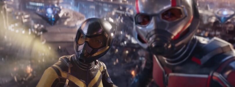 Paul Rudd and Evangeline Lilly in "Ant-Man and the Wasp: Quantumania."