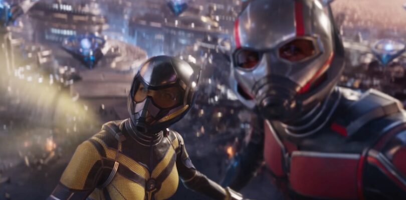 Paul Rudd and Evangeline Lilly in "Ant-Man and the Wasp: Quantumania."