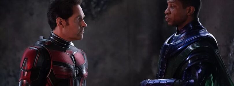 Paul Rudd and Jonathan Majors in "Ant-Man and the Wasp: Quantumania."