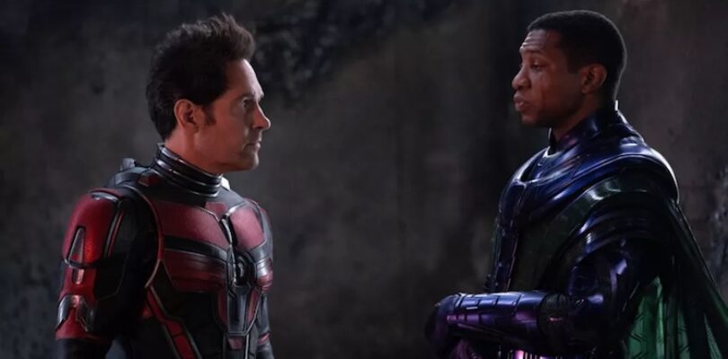 Paul Rudd and Jonathan Majors in "Ant-Man and the Wasp: Quantumania."