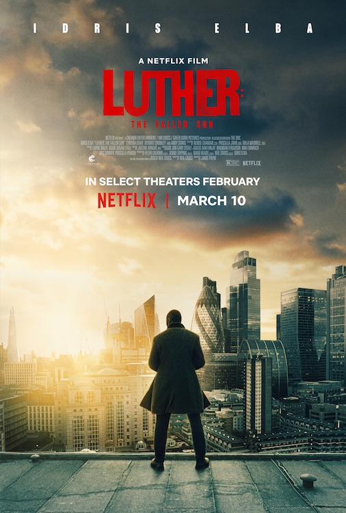 "Luther: The Fallen Sun" poster
