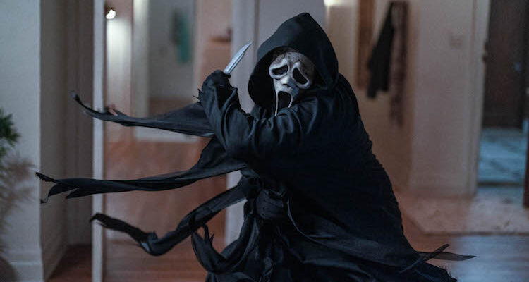 Ghostface in Paramount Pictures and Spyglass Media Group's "Scream VI."
